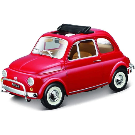 Bburago 1/24 1968 Fiat 500L Diecast Model - Hobbytech Toys