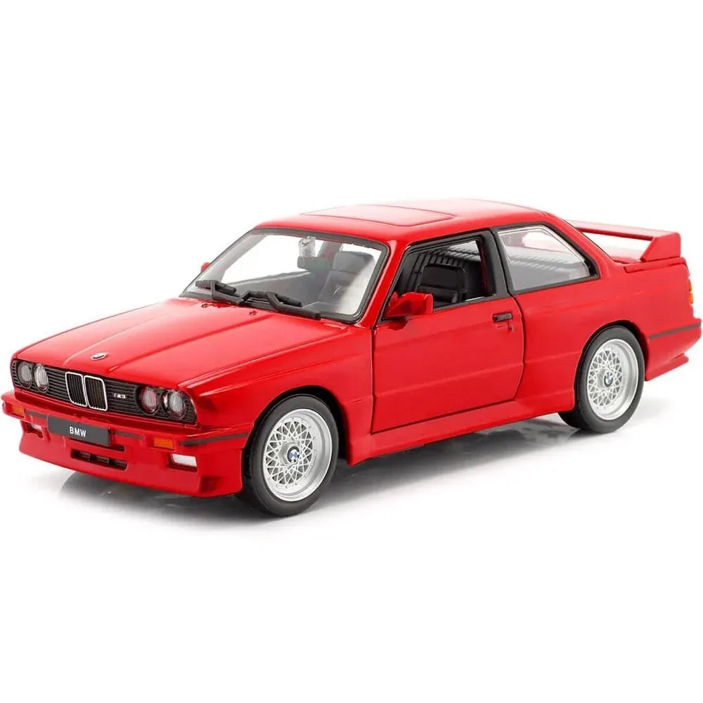 Bburago 1/24 1988 BMW E30 3 Series M3 - Assorted Colors Diecast Model
