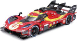 Bburago 1/24 2025 Ferrari 499P Le Mans Hypercar #50 Diecast Model