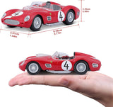 Bburago 1/43 1959 Ferrari 250 Testa Rossa #4 Diecast Model - Hobbytech Toys