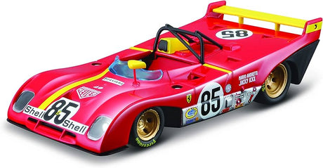Bburago 1/43 1972 Ferrari 312 P #85 Diecast Model - Hobbytech Toys