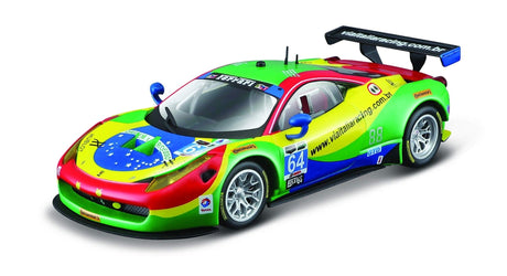 Bburago 1/43 2015 Ferrari 458 Italia GT3 #64 Diecast Model - Hobbytech Toys