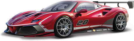 Bburago 1/43 2020 Ferrari 488 Challenge Evo #28 Diecast Model - Hobbytech Toys