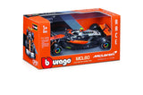 Bburago 1/43 2023 F - 1 McLaren MCL60 #81 Piastri WB Diecast Model - Hobbytech Toys