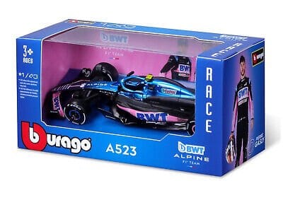 Bburago 1/43 2023 F - 1 Renault Alpine A523 #31 Ocon WB Diecast Model - Hobbytech Toys