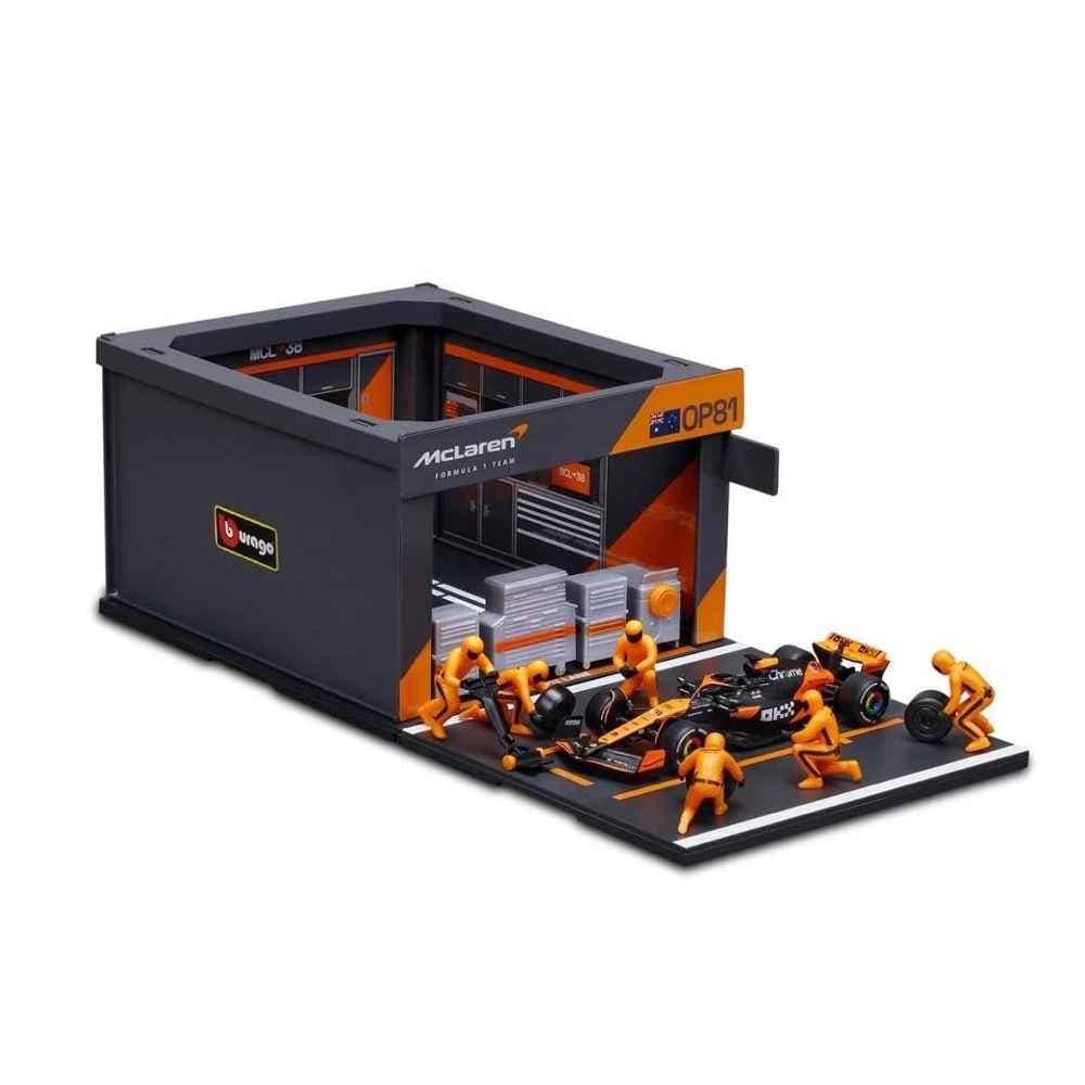 Bburago 1/43 2024 McLaren Pit Pass Competition - Piastri #81 Diecast Model