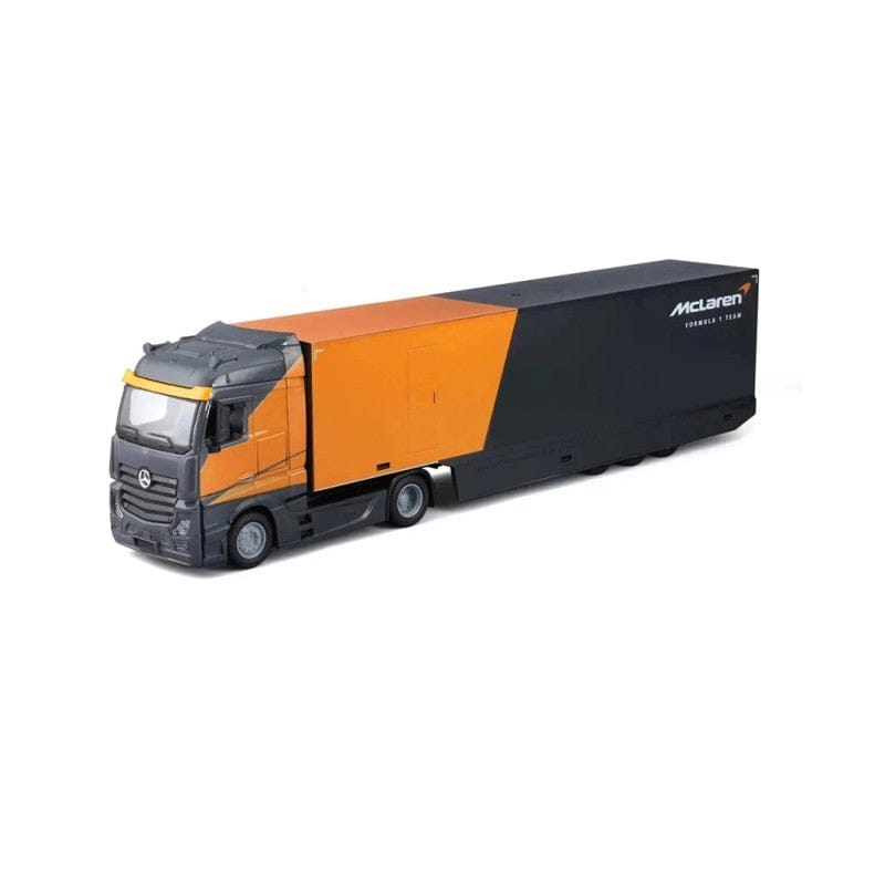 Bburago 1/43 2024 McLaren Transporter MCL 38 w /one F-1 car Diecast Model