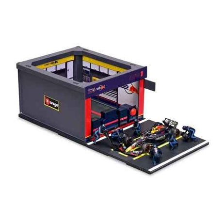 Bburago 1/43 2024 Red Bull Pit Pass Competition Verstappen #1 Diecast Model