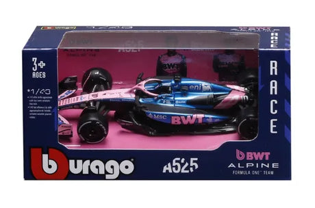 Bburago 1/43 2025 F1 BWT Alpine A525 #10 Pierre Gasly Diecast Model