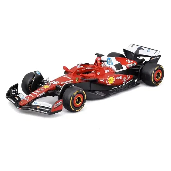 Bburago 1/43 2025 F1 Ferrari SF25 #16 Charles Leclerc Diecast Model