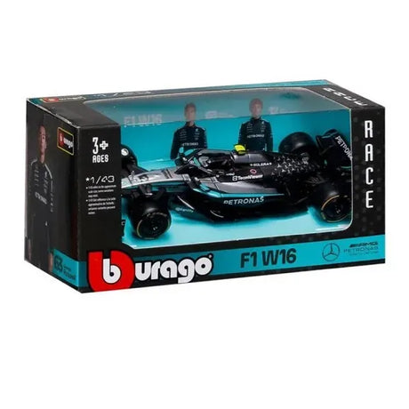 Bburago 1/43 2025 F1 Mercedes W16 #12 Andrea Kimi Antonelli Diecast Model