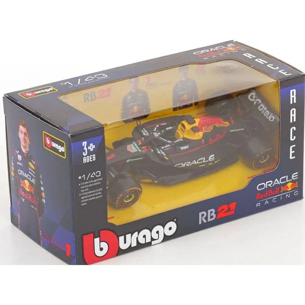 Bburago 1/43 2025 F1 Red Bull Racing RB21 #1 Verstappen Diecast Model