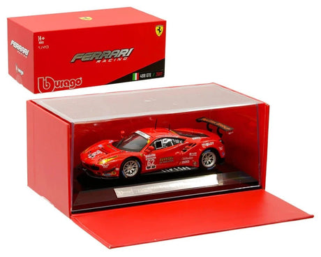 Bburago 1/43 Ferrari Racing Hauler with One Car and Accessories Diecast Model - Hobbytech Toys