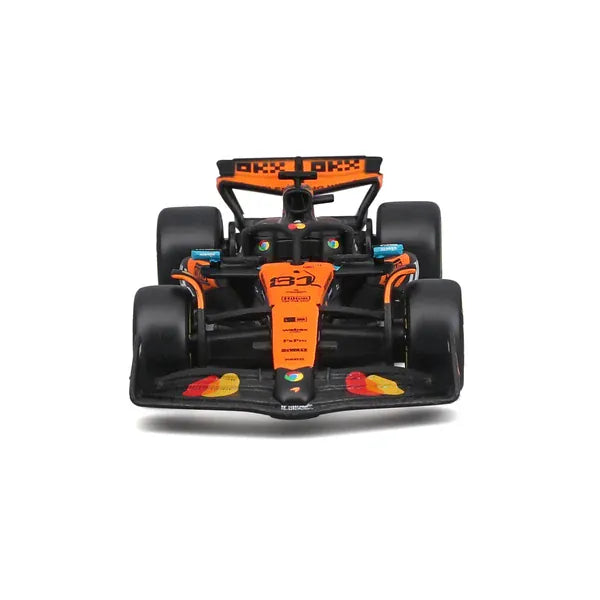 Bburago 1/64 2025 McLaren MCL39 w/Collector Box #81 Oscar Piastri Diecast Model