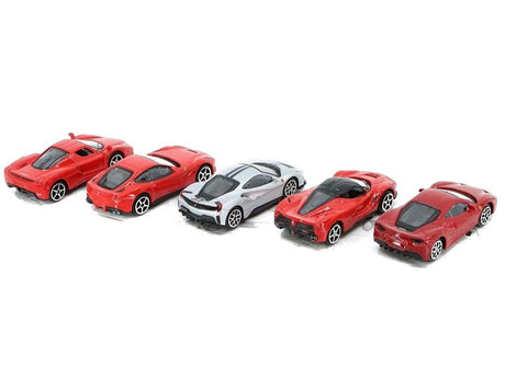 Bburago 1/64 Ferrari Drive 5pc Gift Pack Diecast Model - Hobbytech Toys