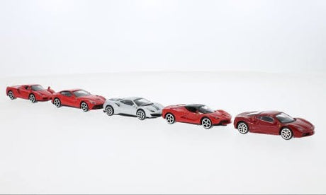 Bburago 1/64 Ferrari Drive 5pc Gift Pack Diecast Model - Hobbytech Toys