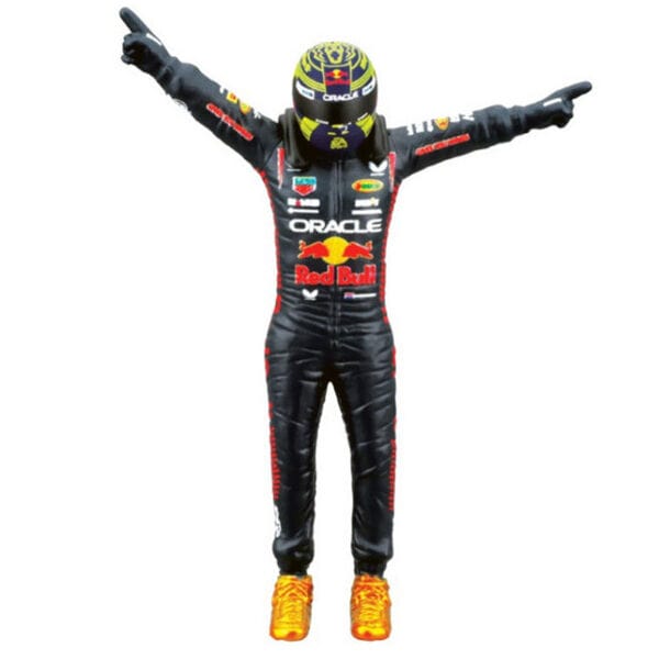 Bburago F1 1/24 with Figurine 2023 Red Bull Racing RB19 with Verstappen #1 Figurine in WB