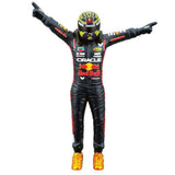 Bburago F1 1/24 with Figurine 2023 Red Bull Racing RB19 with Verstappen #1 Figurine in WB