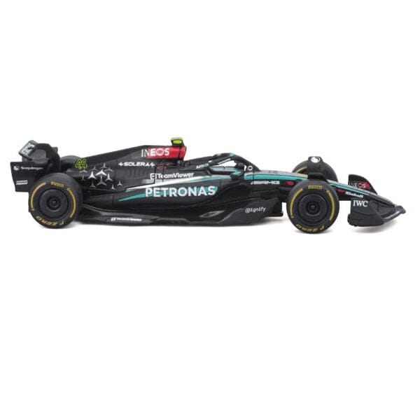 Bburago F1 1/43 without Helmet 2024 F-1 Mercedes-AMG W15 #44 Hamilton WB