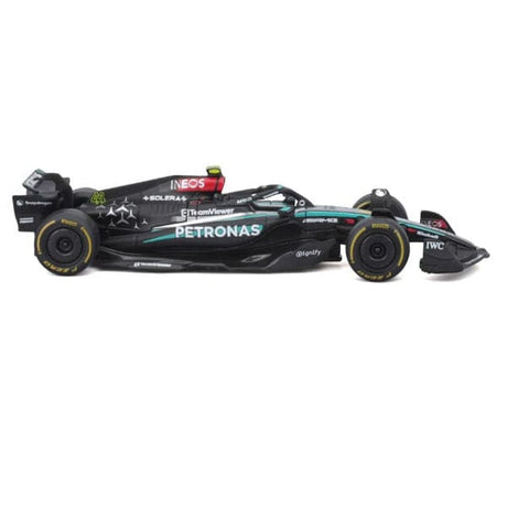 Bburago F1 1/43 without Helmet 2024 F-1 Mercedes-AMG W15 #44 Hamilton WB