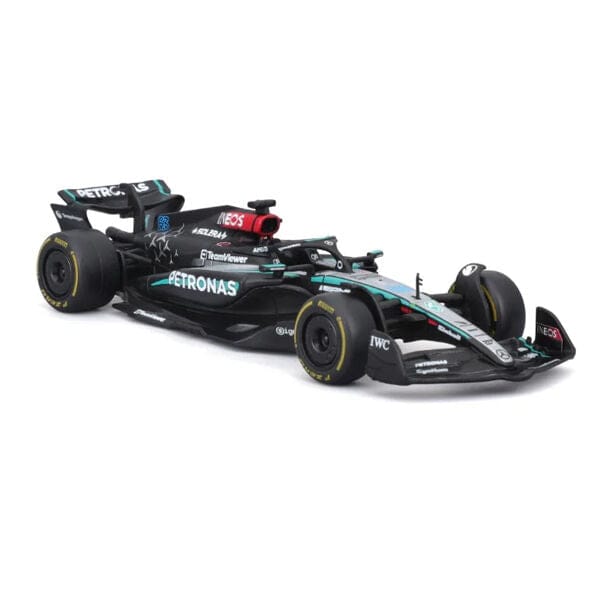 Bburago F1 1/43 without Helmet 2024 F-1 Mercedes-AMG W15 #63 Russell WB