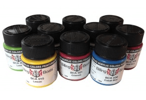 Billings Boats BCA009 Bright Red Acrylic Paint 22ml - Hobbytech Toys