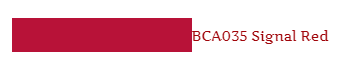 Billings Boats BCA035 Signal Red Acrylic Paint 22ml - Hobbytech Toys