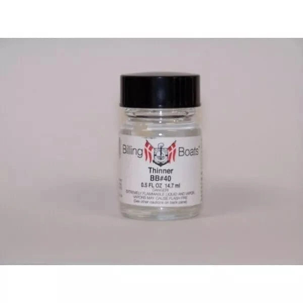 Billings Boats BCA040 Acrylic Paint Thinner 22ml - Hobbytech Toys