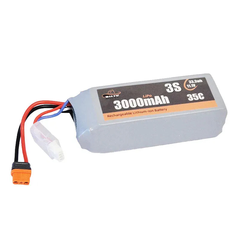 Billy RC 3000mAh 3S 11.1V 35C LiPo Battery with IC2 Connector, Arrma Grom
