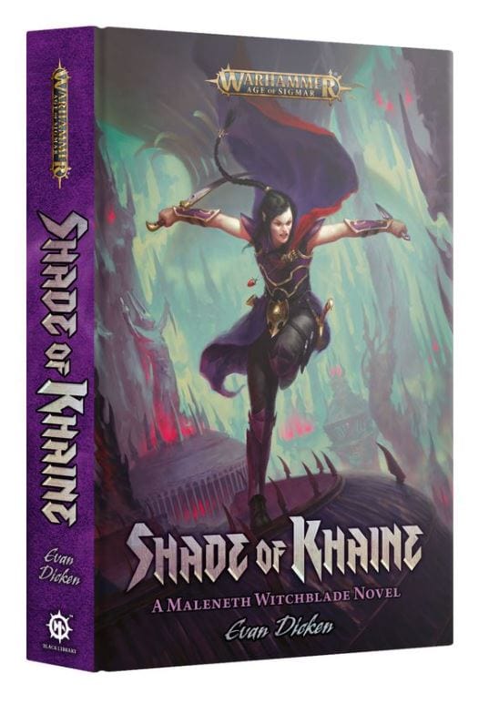 Black Library: Maleneth Witchblade, Shade of Khaine Hardback [BL3221] - Hobbytech Toys