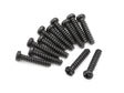 BlackZon 540053 Slyder Pan head Self Tapping Screws 2.6x12mm (12pcs) - Hobbytech Toys
