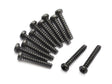 BlackZon 540054 Slyder Pan head Self Tapping Screws 2x12mm (12pcs) - Hobbytech Toys