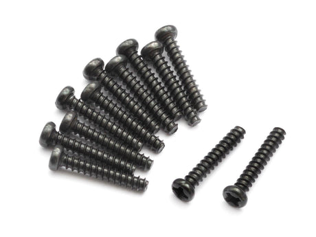 BlackZon 540054 Slyder Pan head Self Tapping Screws 2x12mm (12pcs) - Hobbytech Toys