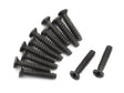 BlackZon 540056 Slyder Countersunk Self Tapping Screws 2.3x12mm (12pcs) - Hobbytech Toys