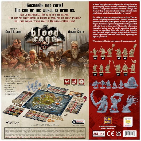 Blood Rage Core Box - Hobbytech Toys