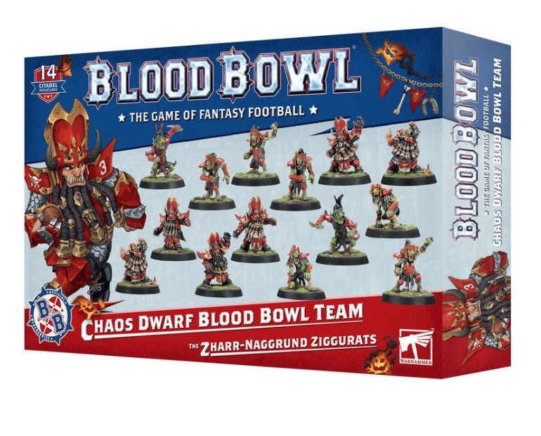 Bloodbowl: Chaos Dwarf Team [201 - 11] - Hobbytech Toys