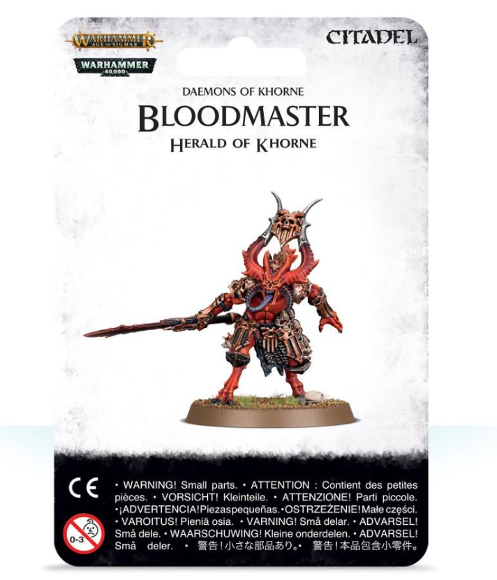 Warhammer 97-62 Blood Master Herald of Khorne - Hobbytech Toys