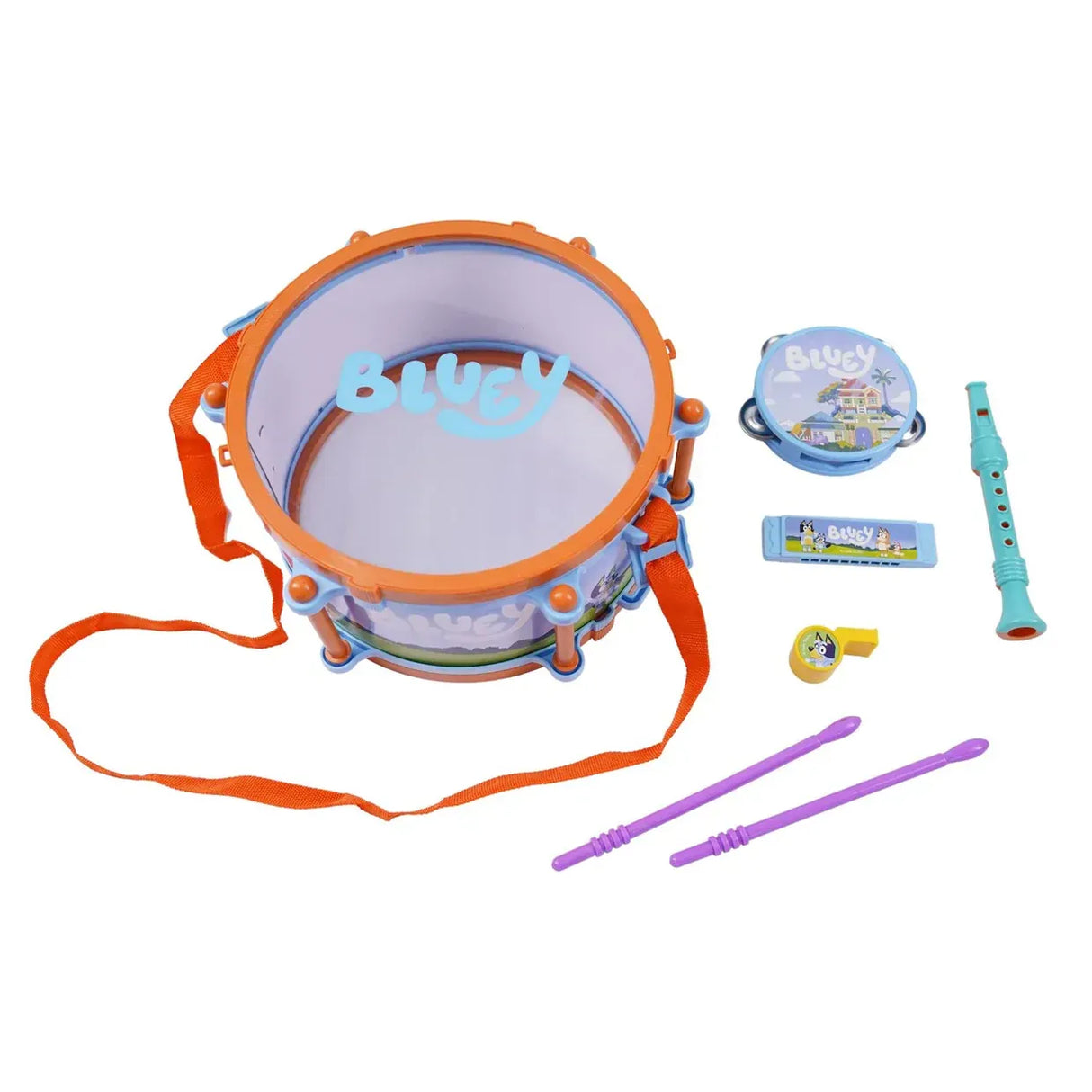 Bluey All-In-One Band 7pc Set