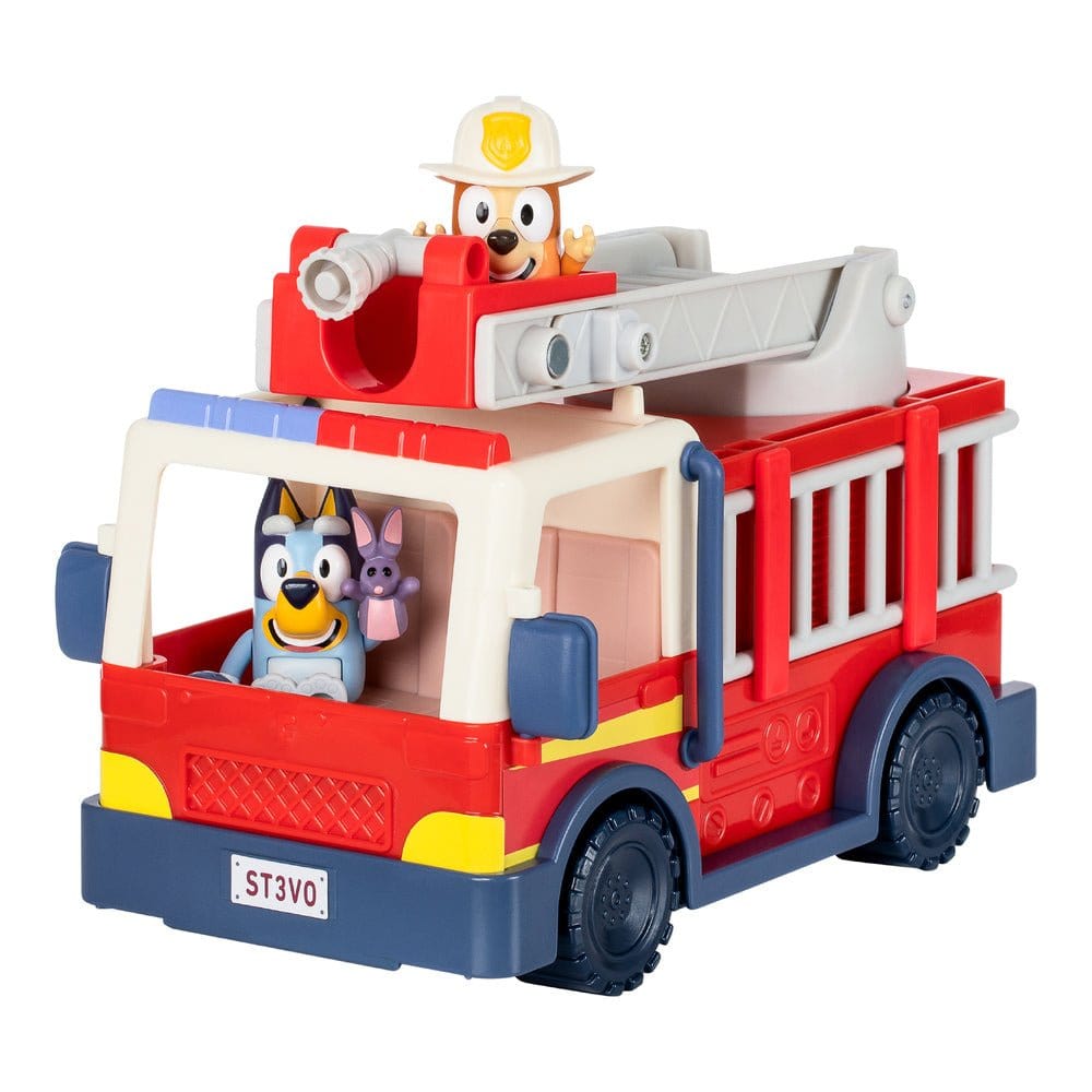Bluey S10 Firetruck With Figures - Hobbytech Toys