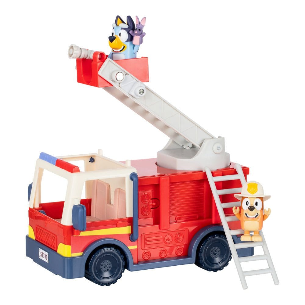 Bluey S10 Firetruck With Figures - Hobbytech Toys