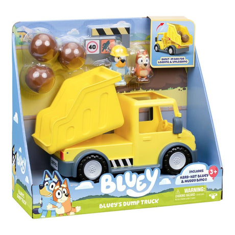 Bluey S12 Dump Truck with Figures - Hobbytech Toys