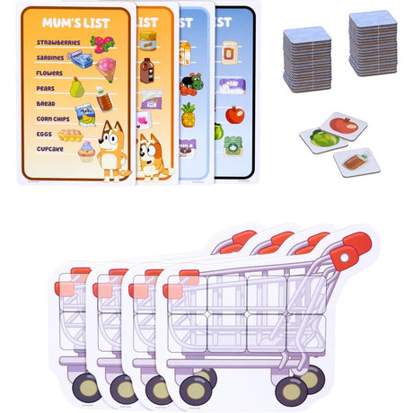 Bluey Shopping List Game
