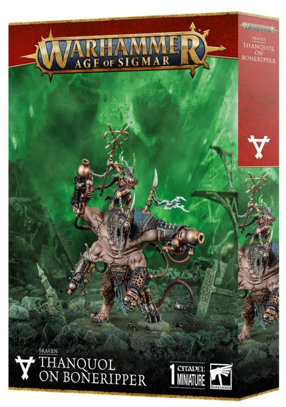 Warhammer Age of Sigmar: Skaven, Thanquol on Boneripper [90-16]