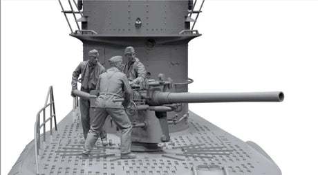 Border Model 1/35 German Submariners & Commanders (in action) [BR - 002] - Hobbytech Toys