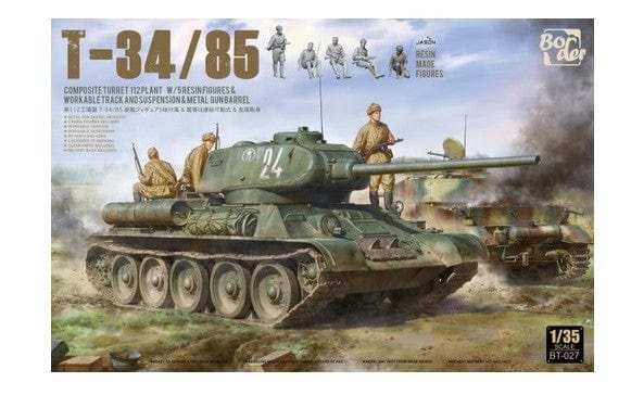 Border Model 1/35 T-34/85 Composite Turret 112 Plant Plastic Model Kit