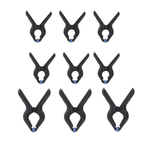 Bravo Handtools Nylon Grip Clamps - 3 x 75mm; 6 x 50mm [110400] - Hobbytech Toys