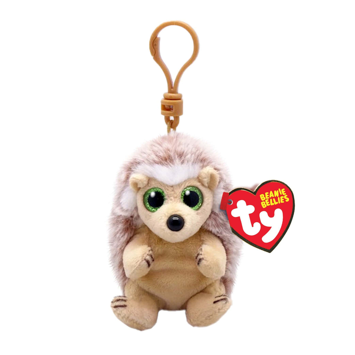 BUMPER-Tan Hedgehog Belly Clip Beanie Clips