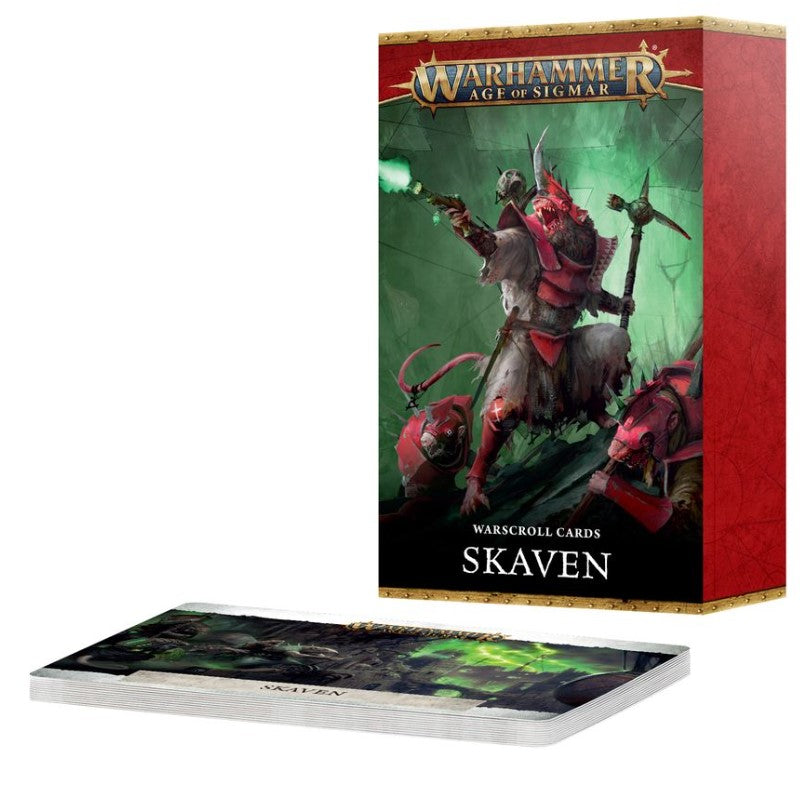 Warhammer Age of Sigmar: Skaven, Warscroll Cards [90-05]