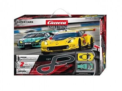 Carrera 25240 Evolution 1/32 Super Cars 5.3m Starter Set