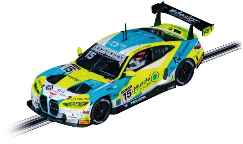 Carrera DIGITAL 1/24 BMW M4 GT3 RAM Racing, No. 15 British GT 2024 Slot Car [23995]